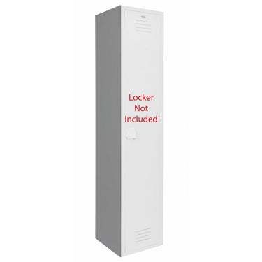 Locker End, 18in. Deep, 72in. High - Model EPFT-S1872-200